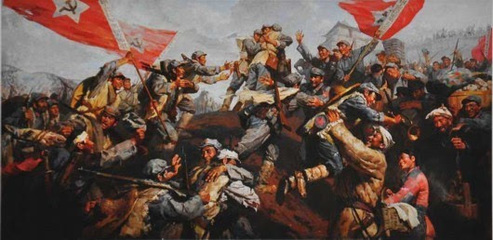血與火的交匯 油畫(huà)《三大主力會(huì)師》中的歷史與藝術(shù)